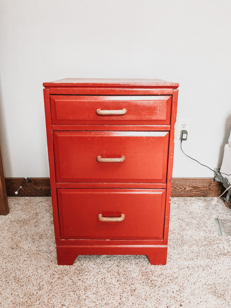 painted drawers