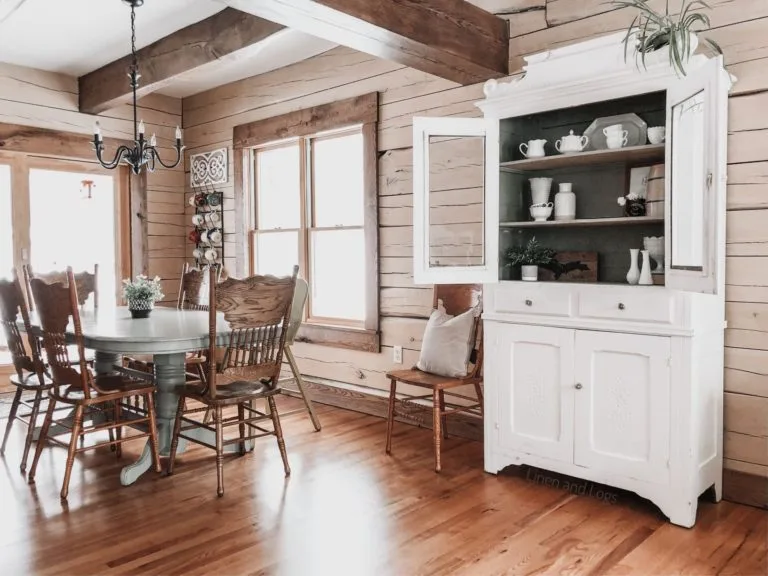 Painting the Vintage Cabinet