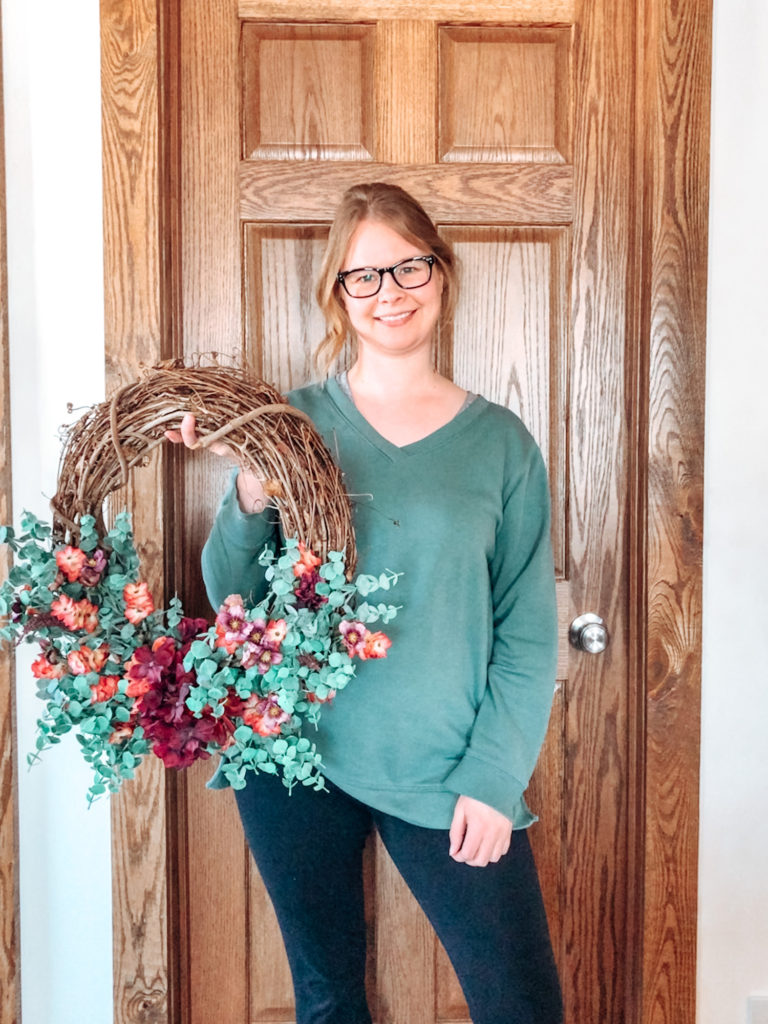 DIY, Budget Friendly Spring Wreath