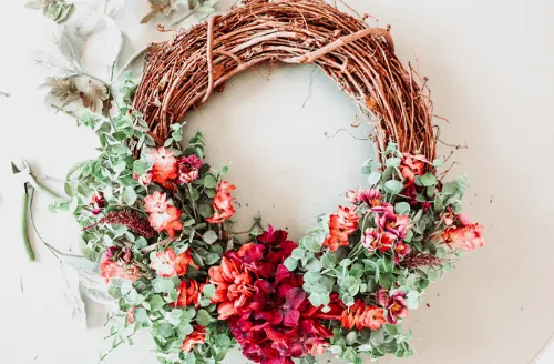 DIY Spring Wreath