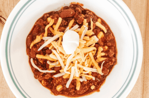 Easy & Best Chili Recipe Ever - Linen & Logs