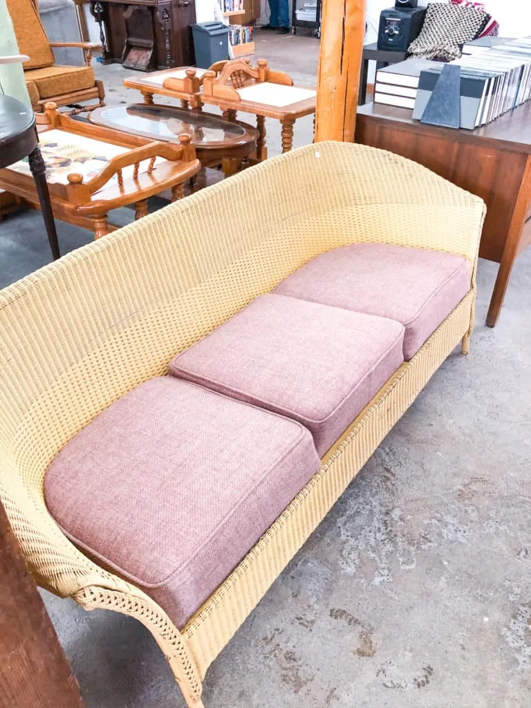 Painted Wicker Furniture