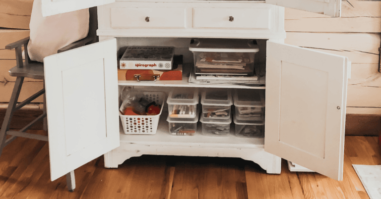 Organize Kids Crafts and Games