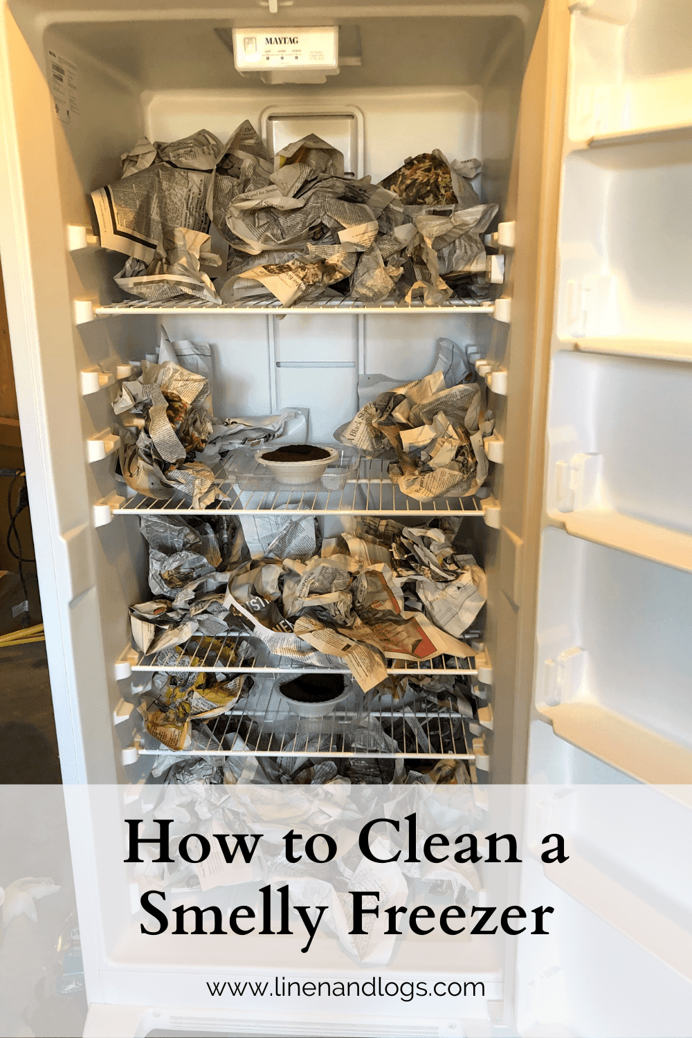 How to Get Rid of Odors in Your Freezer Linen & Logs