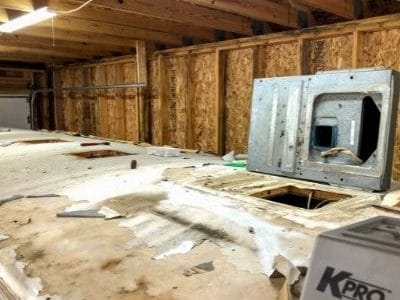 rotten roof on motorhome
