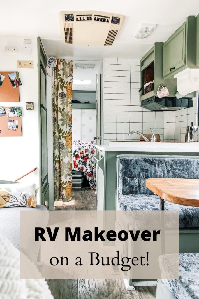 rv makeover in a class c motorhome